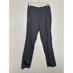 Eddie Bauer Women’s Size 10 Gray Nylon Pull On Hiking Pants Drawstring Pockets